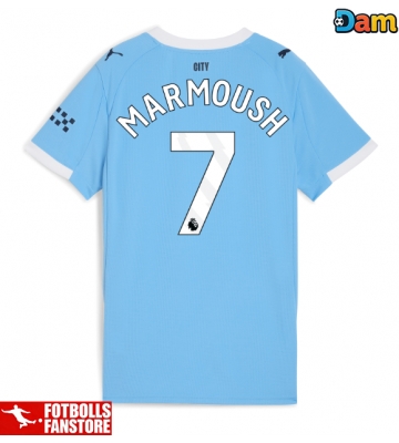 Manchester City Omar Marmoush #7 Hemmatröja Dam 2025-26 Kortärmad